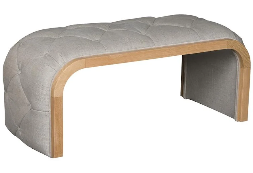 Thom Filicia Home Collection Upholstered Bench by Vanguard Furniture at Esprit Decor Home Furnishings